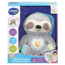Peluche Paresseux Reves Merveilleux VTECH BABY - Apaise et endort Béb