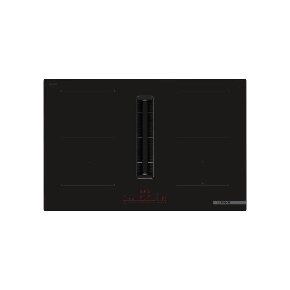 Table induction Aspirante - BOSCH SER6 - PVQ811H26E Noir - 4-foyers -