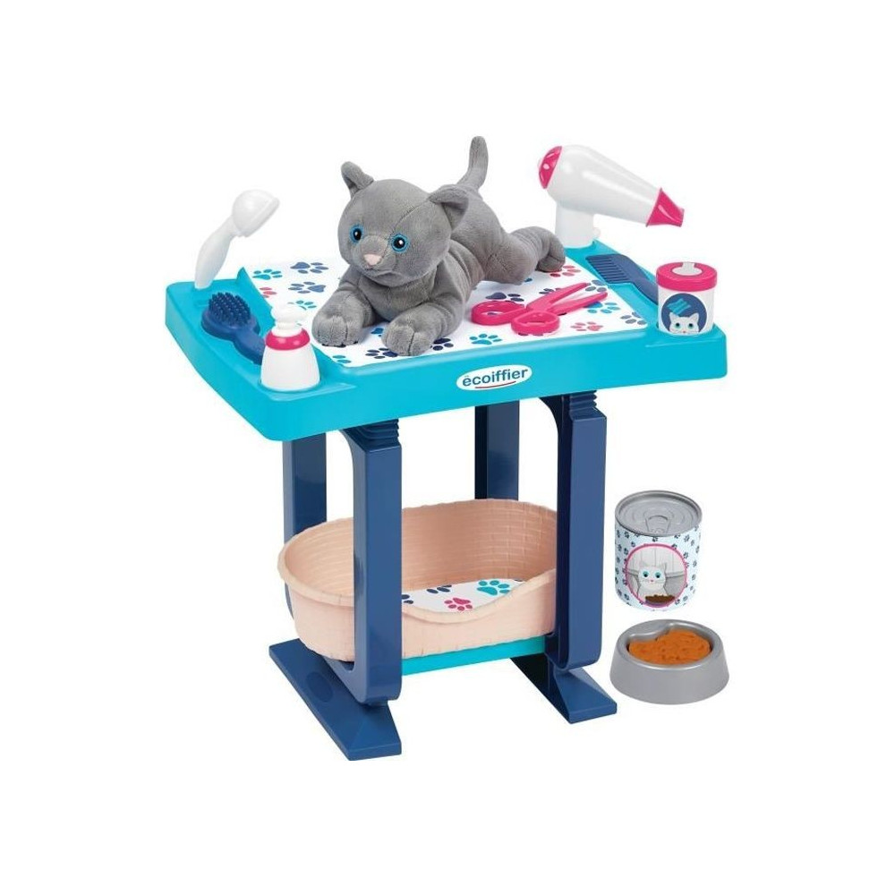 Table de toilettage ECOIFFIER Bleu Des 18 mois