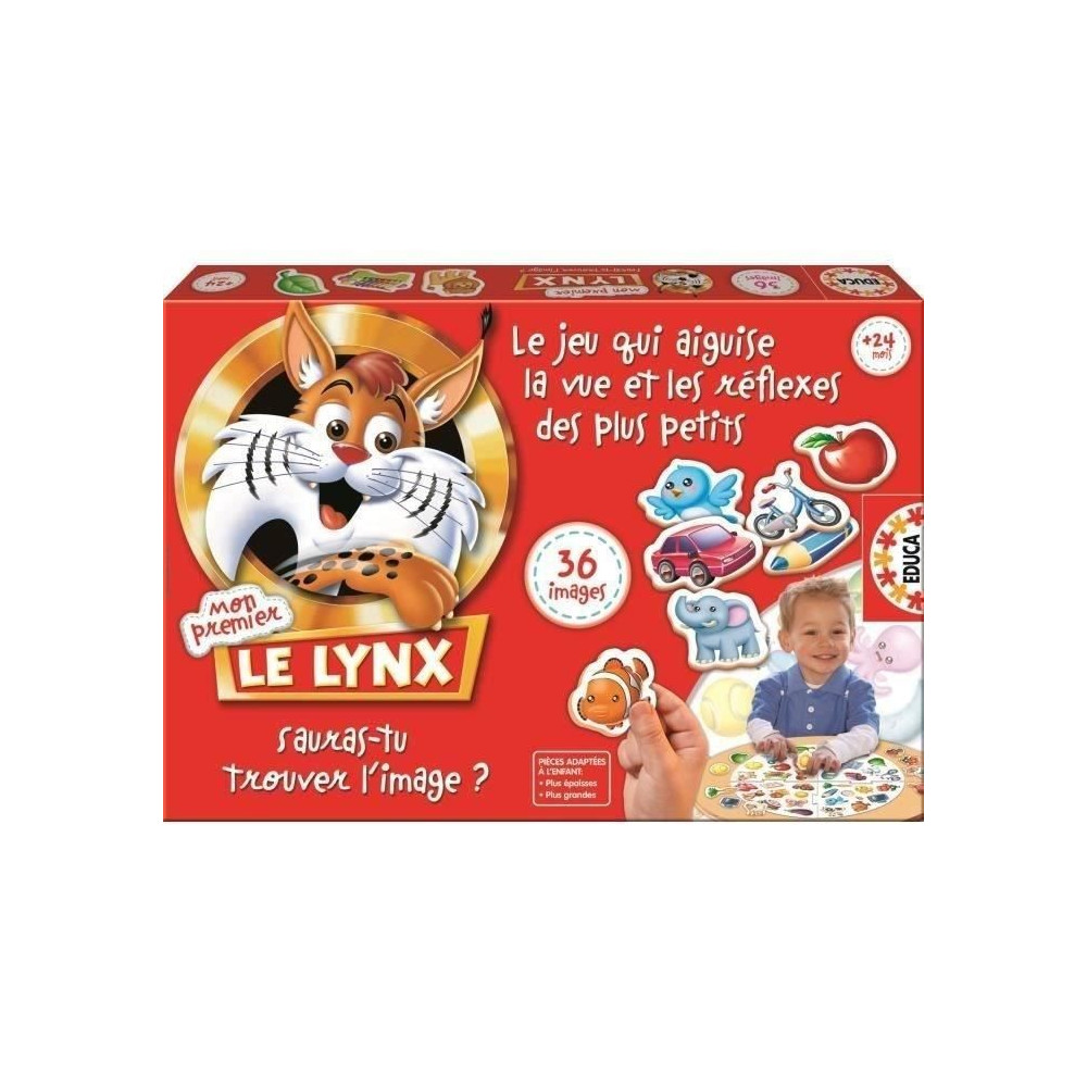 Jeu de compétition Le Lynx pour enfants de 24 mois - EDUCA - Mon Prem