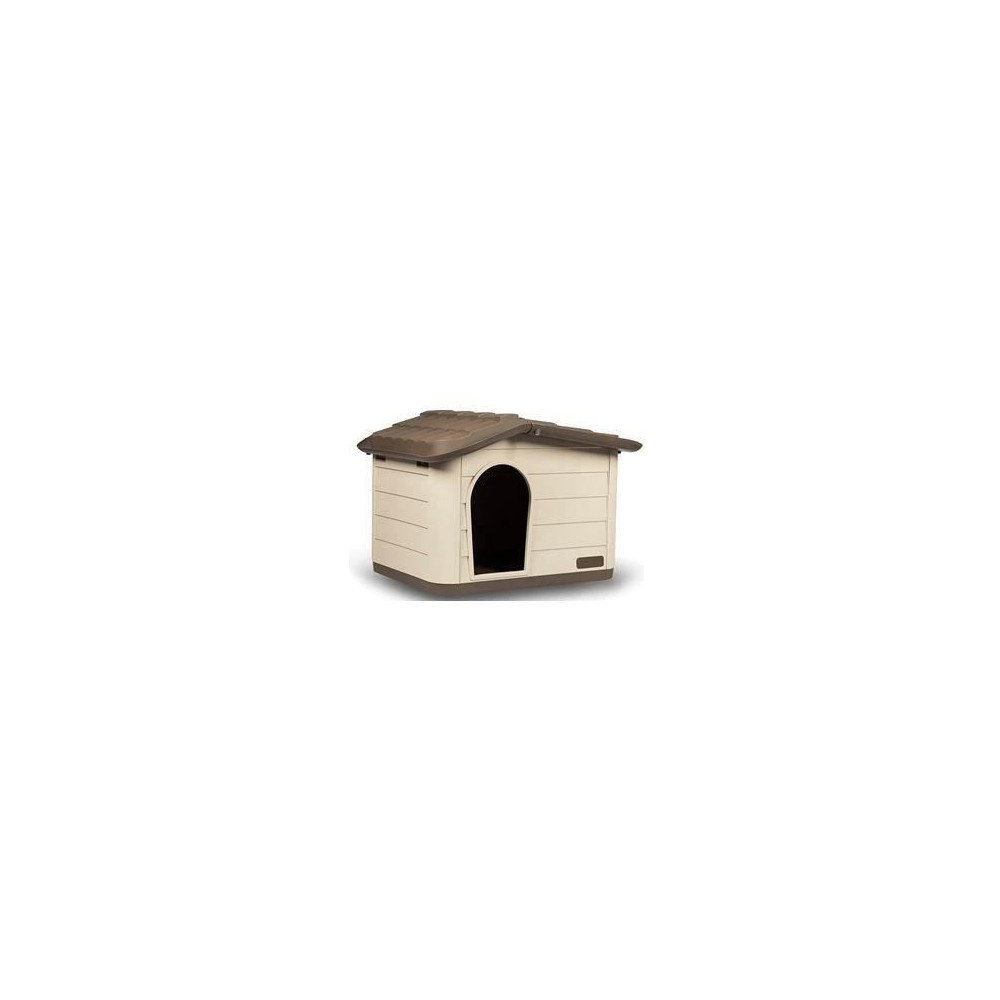 KERBL Maison extérieure pour chats - 60 x 51 x 41 cm -Mocca et ma