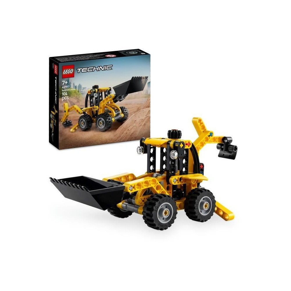 LEGO Technic 42197 Le tractopelle - Jeu de construction et cadeau pour