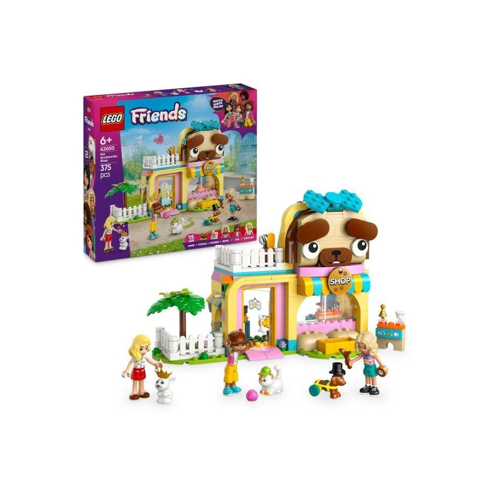 LEGO Friends 42650 Boutique d'accessoires pour animaux de compagnie -