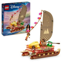 LEGO | Disney 43270 Le bateau d'aventure de Vaiana - Jeu a construire