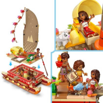 LEGO | Disney 43270 Le bateau d'aventure de Vaiana - Jeu a construire