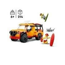 LEGO City 60453 Le véhicule de secours de la plage - Jouet des 6 ans