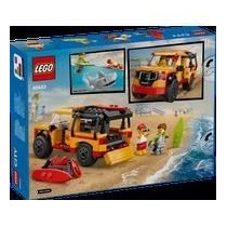 LEGO City 60453 Le véhicule de secours de la plage - Jouet des 6 ans