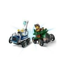 LEGO City 60459 Pack de bolides de course : avion contre lit d'hôpita