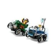 LEGO City 60459 Pack de bolides de course : avion contre lit d'hôpita