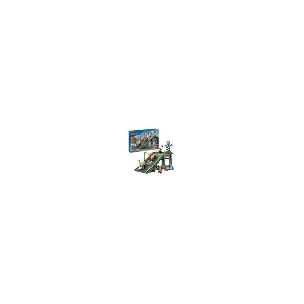 LEGO City 60460 Zéro limite : rampe pour bolides de course - Jeu de c