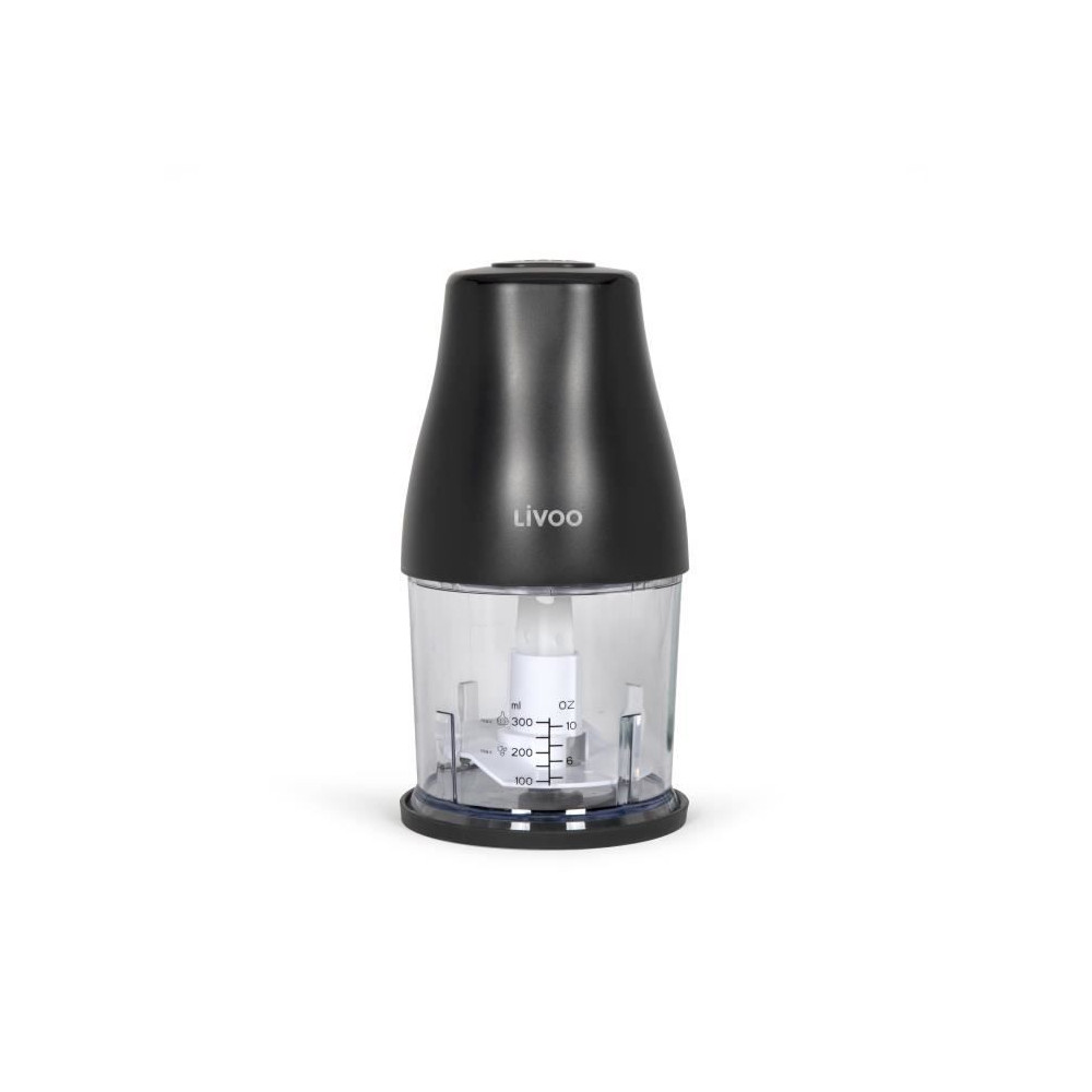 Hachoir - LIVOO - 300 ml - 400 W - 1 vitesse et fonction turbo - 2 lam