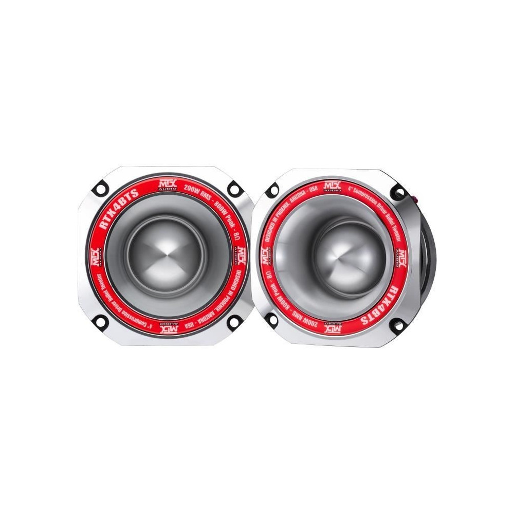 MTX AUDIO - MTX tweeter a haute efficacité RTX4BTs - Ø10cm - Bobine