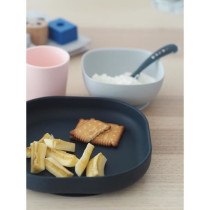 Coffret Repas Silicone - BEABA - Night Blue - Assiette, Bol, Verre, Cu