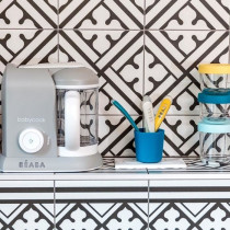 Béaba Babycook Solo Robot Cuiseur-Mixeur Gris