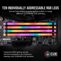 Mémoire RAM - CORSAIR - Vengeance RGB Pro DDR4 - 32GB 2x16GB DIMM - 3