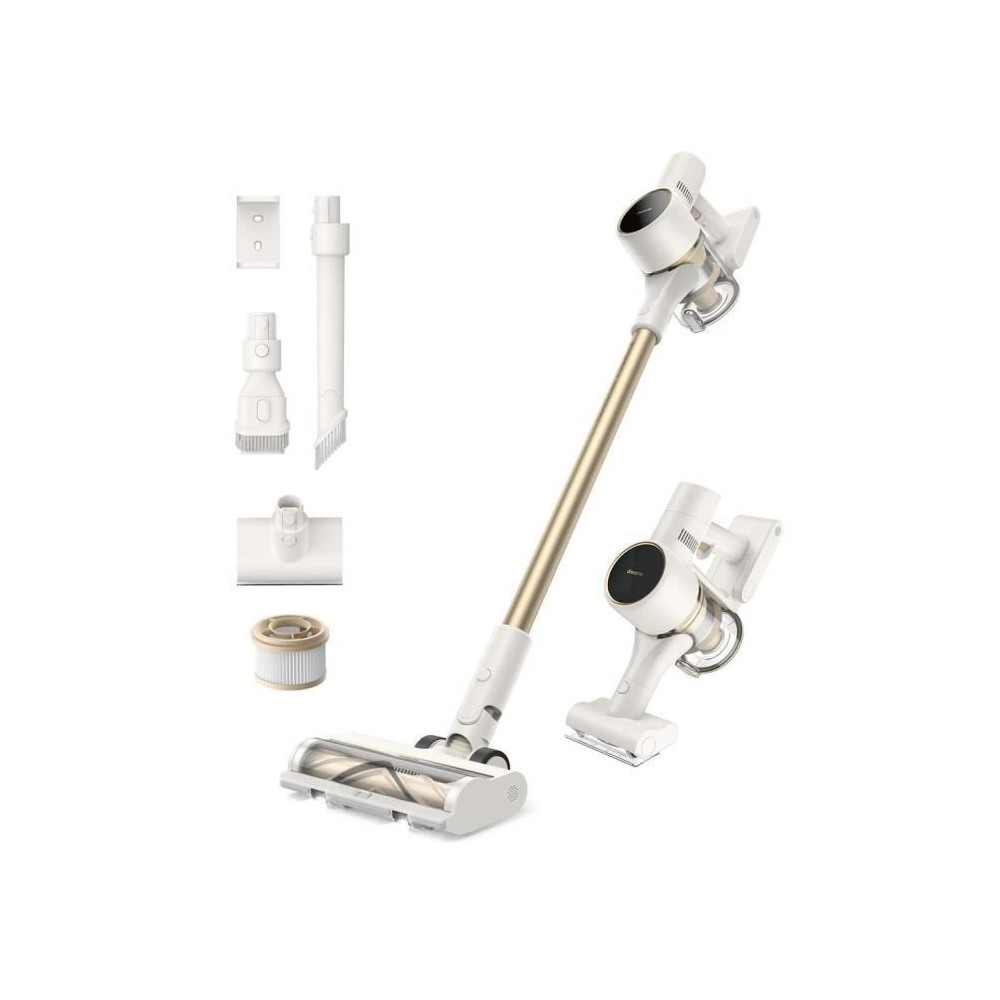 NEW DREAME R10 - Aspirateur Balai sans Fil - Puissance 120AW, Autonomi
