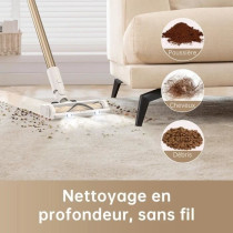 NEW DREAME R10 - Aspirateur Balai sans Fil - Puissance 120AW, Autonomi