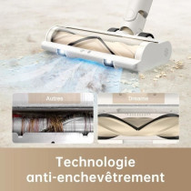 NEW DREAME R10 - Aspirateur Balai sans Fil - Puissance 120AW, Autonomi