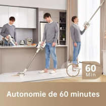 NEW DREAME R10 - Aspirateur Balai sans Fil - Puissance 120AW, Autonomi