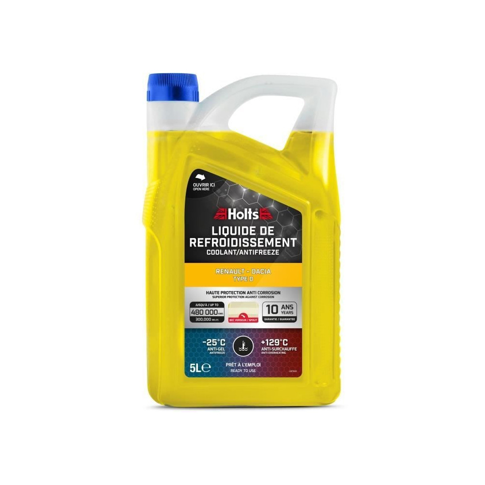 Liquide de Refroidissement - HOLTS - HAFR0004B - Dédié Renault-Dacia