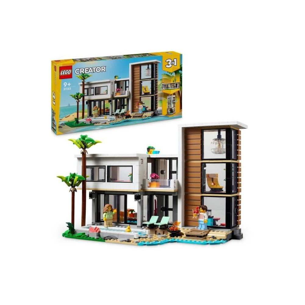 LEGO Creator 31153 La maison moderne - a transformer en immeuble de 3