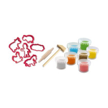 Jeu de pâte a modeler - My first - Méga kit avec outils - Jaune - Po