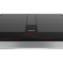 Table induction 60cm - SIEMENS - 4-foyers - 59,2 x 52,2 cm - Noir - IQ