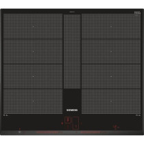 Table induction 60cm - SIEMENS - 4-foyers - 59,2 x 52,2 cm - Noir - IQ