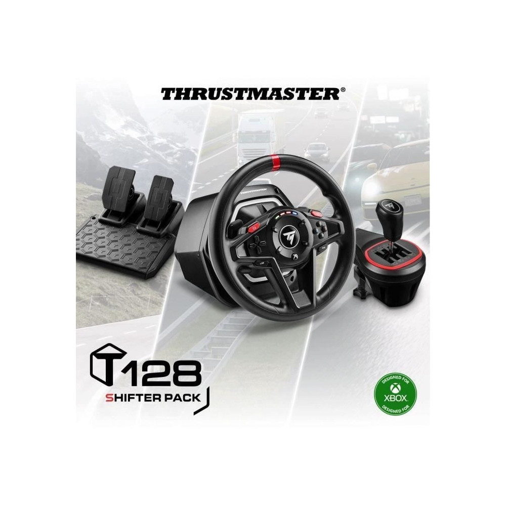 Volant gaming - THRUSTMASTER - T128 X SHIFTER PACK - Pour Xbox Series
