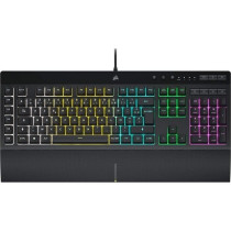 Clavier Corsair K55 RGB PRO Gamer RGB LED, noir