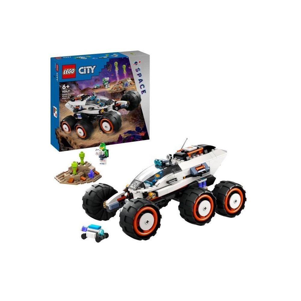 LEGO 60431 City Le Rover d'Exploration Spatiale et la Vie Extraterrest