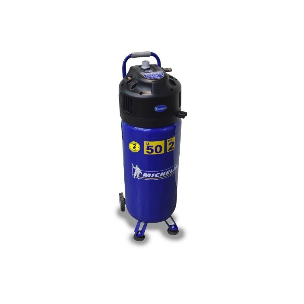 MICHELIN Compresseur d'air vertical MXV50-2 - 50L - 2 CV - 8 bars - sa