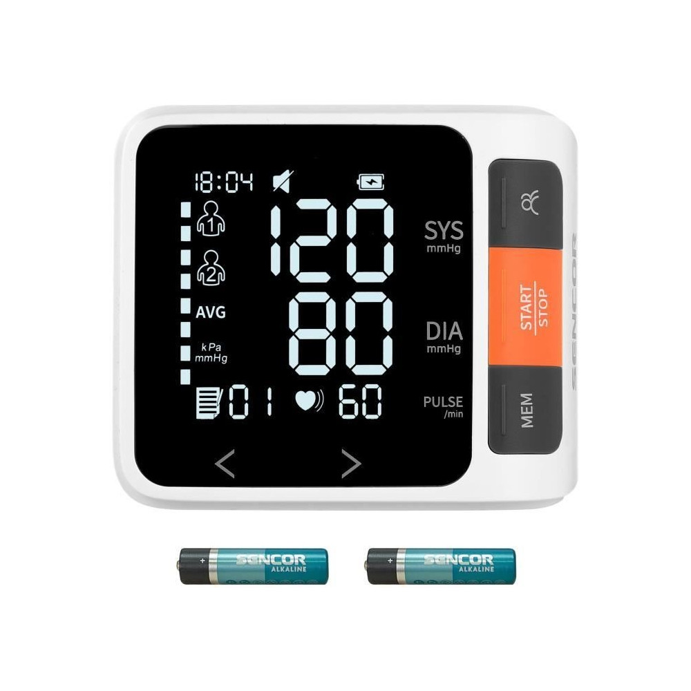 Tensiometre numérique - SENCOR - SBD 0900WH - Blanc