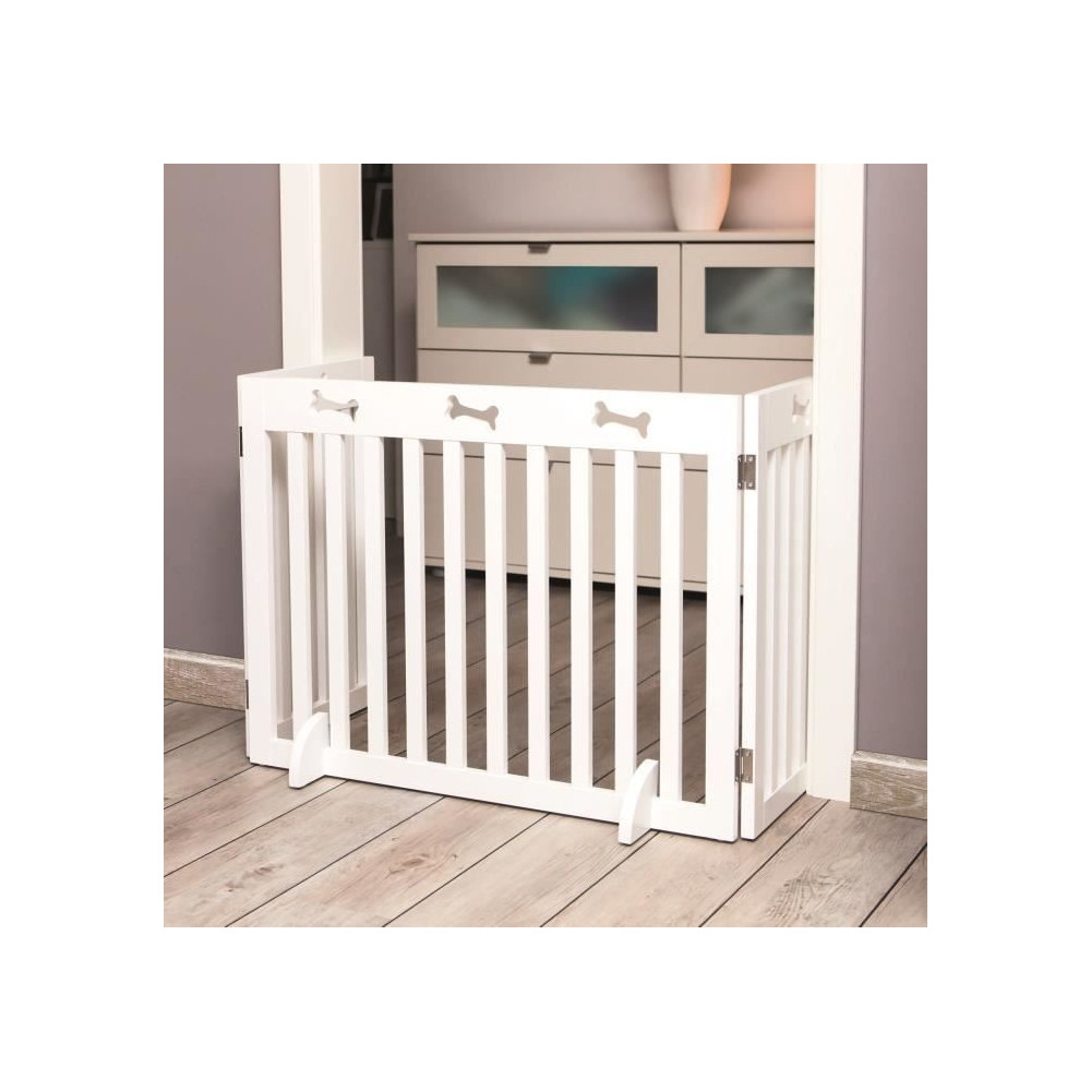 TRIXIE Barriere de sécurité ajustable - 3 pieces - 60/160 x61 cm - B