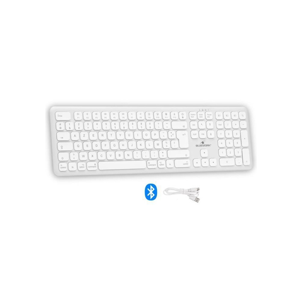 Clavier sans fil Bluetooth - BLUESTORK - MAC - Full size - Compatible