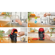 Machine a café multi-boissons - BOSCH - TASSIMO - T11 Style rouge - 1
