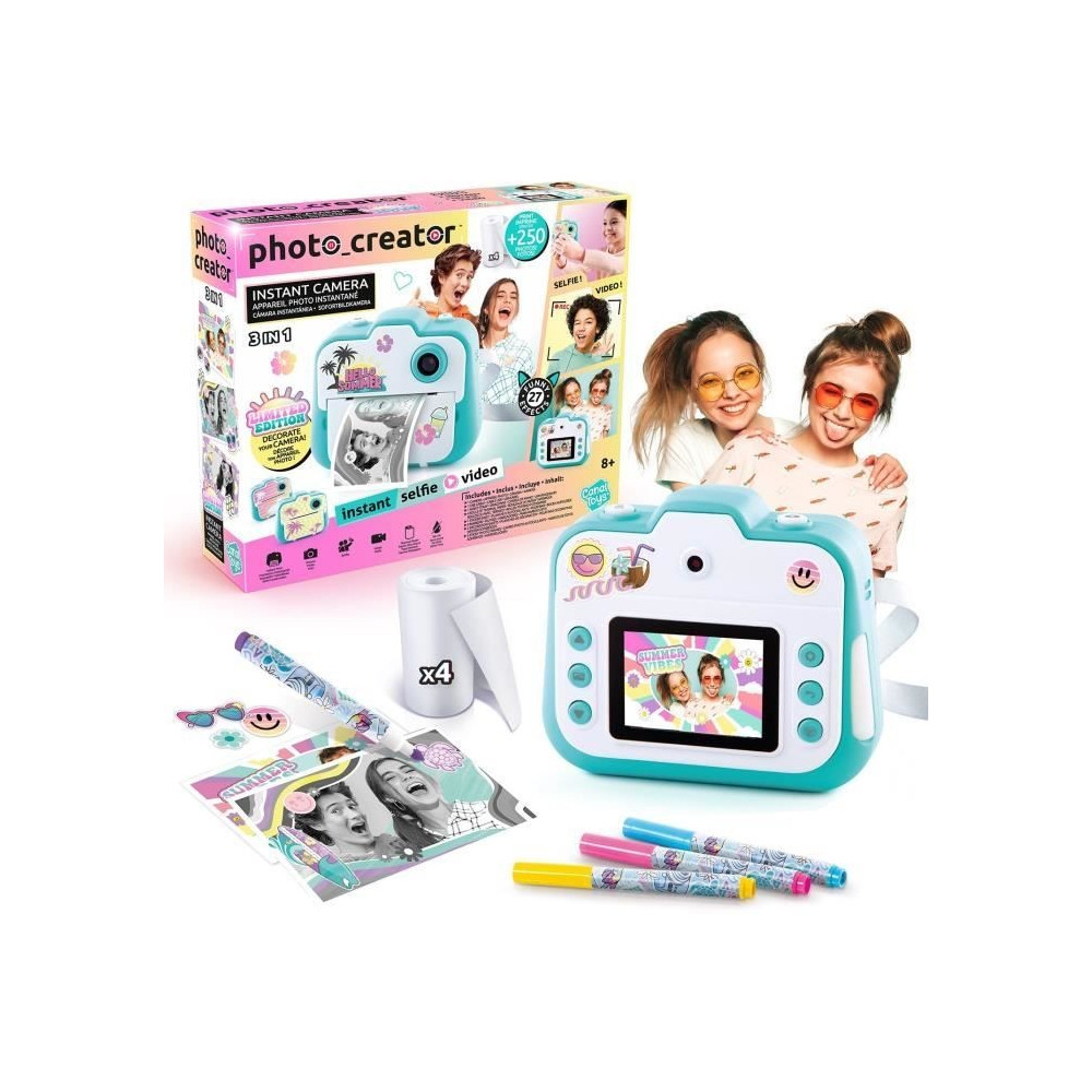 Canal Toys - Photo Creator - Appareil photo instantané Édition limit