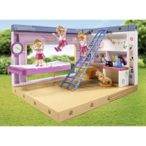 PLAYMOBIL 71610 Chambre d'enfant avec lit cabane, My Life Maison d'arc
