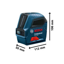 Laser ligne Bosch Professional GLL 2-10 - Portée de 10 metres - 06010