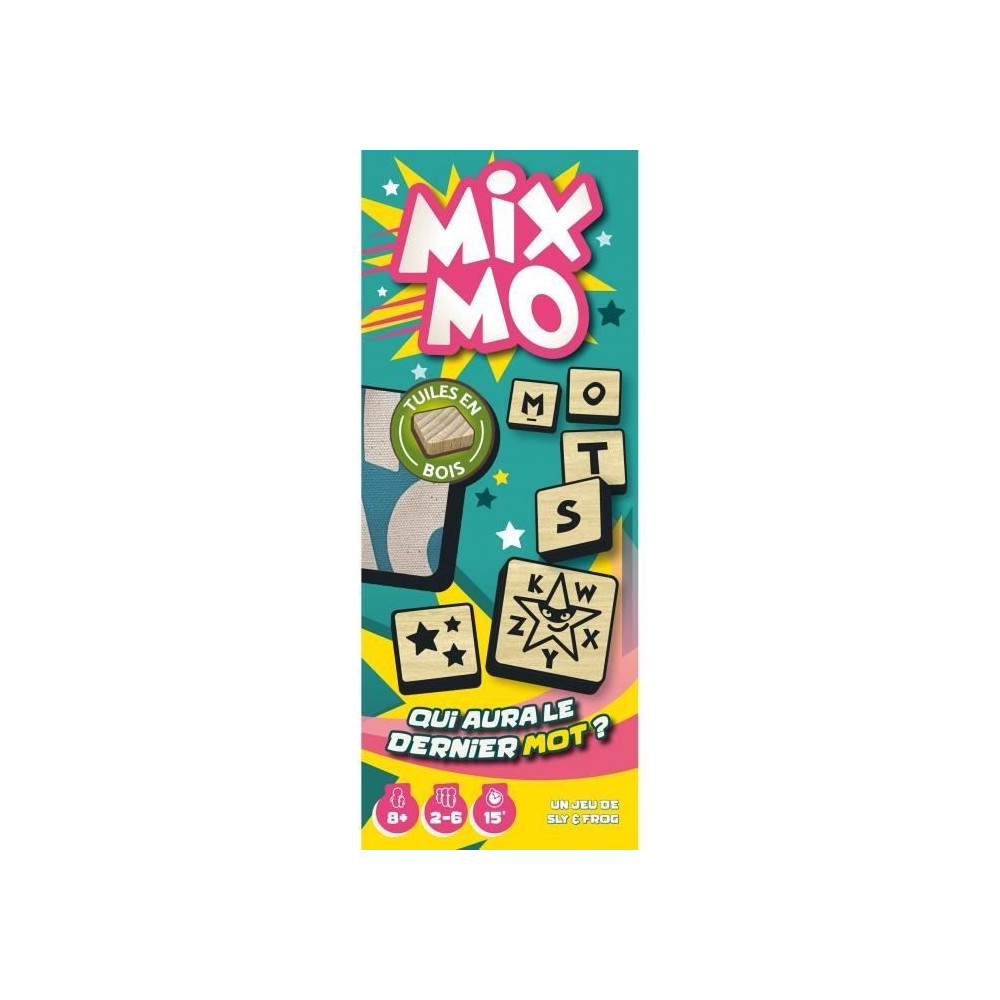 Jeu de société Mixmo - Asmodee - 2 a 6 joueurs - A partir de 8 ans -
