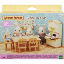 Figurines miniatures - SYLVANIAN FAMILIES - La salle a manger - Set co