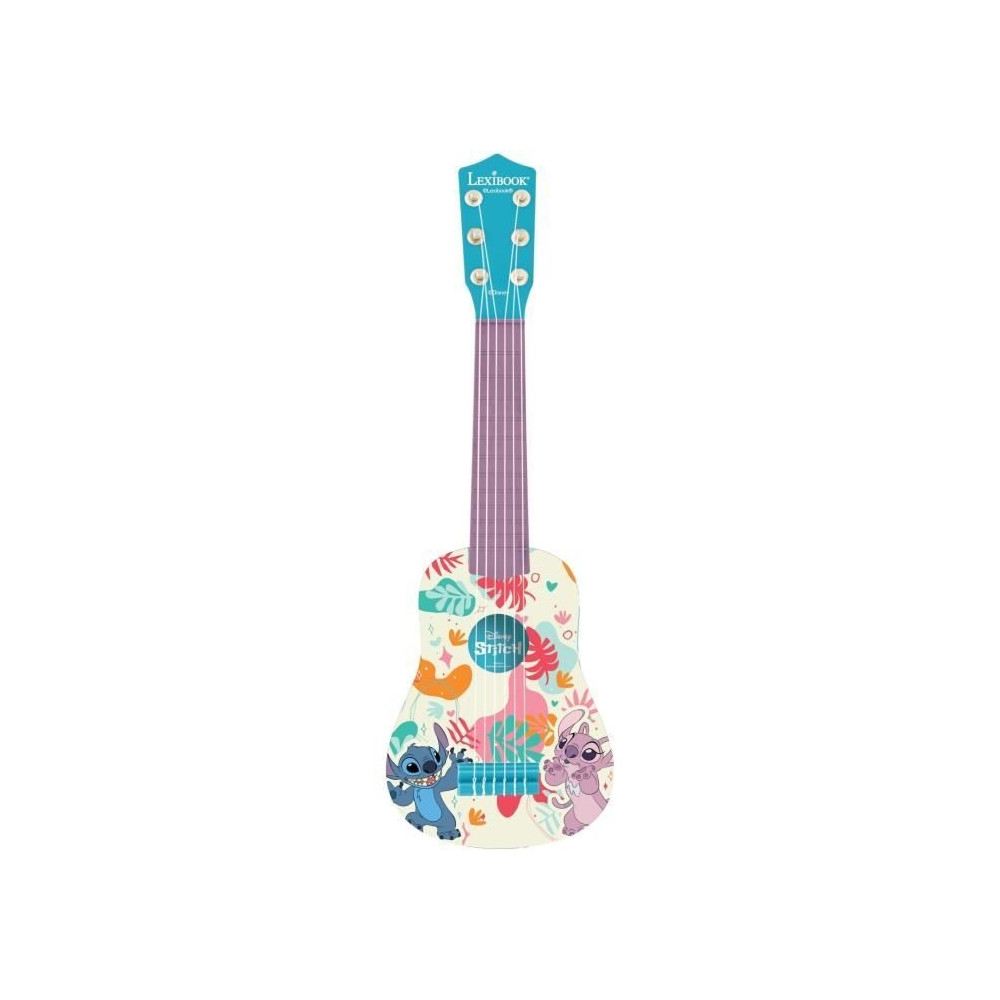 Lexibook - Ma Premiere Guitare Stitch - 53cm - Guide d'apprentissage i