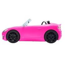 Barbie - Voiture Cabriolet de Barbie - Véhicule poupée mannequin - D