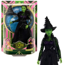Mattel-Wicked-Poupée Elphaba avec accessoires et habillages amovibles