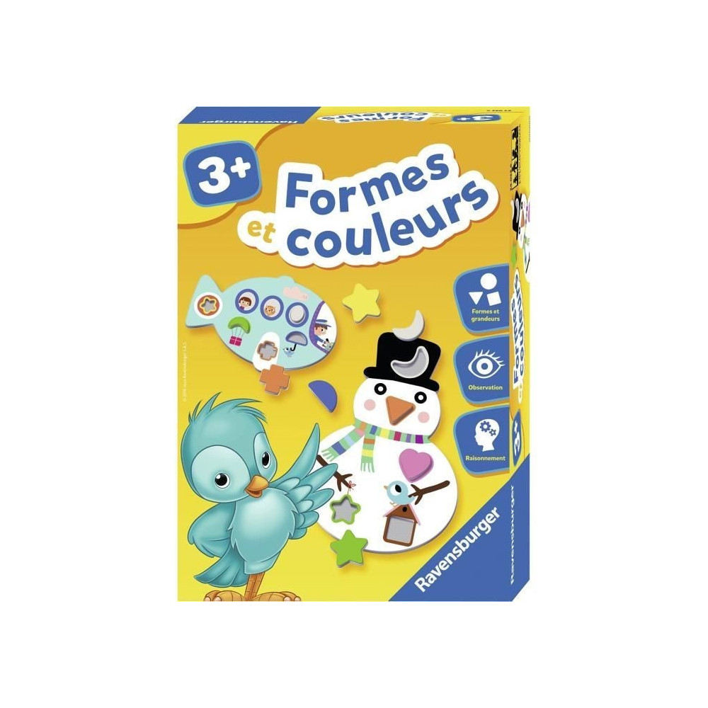 Jeu éducatif - Formes et couleurs - Ravensburger - Apprentissage des