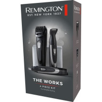 Kit pour la barbe - REMINGTON - The Works - Tondeuse auto-affûtée -