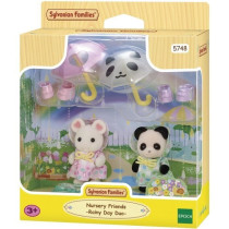 Figurines Articulées - SYLVANIAN FAMILIES - Duo Bébés en Habits de