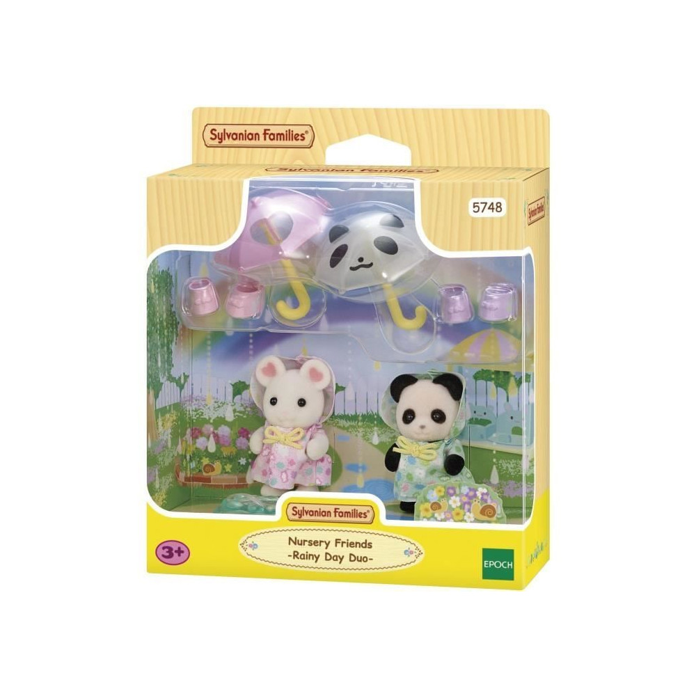 Figurines Articulées - SYLVANIAN FAMILIES - Duo Bébés en Habits de