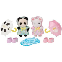Figurines Articulées - SYLVANIAN FAMILIES - Duo Bébés en Habits de