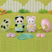Figurines Articulées - SYLVANIAN FAMILIES - Duo Bébés en Habits de